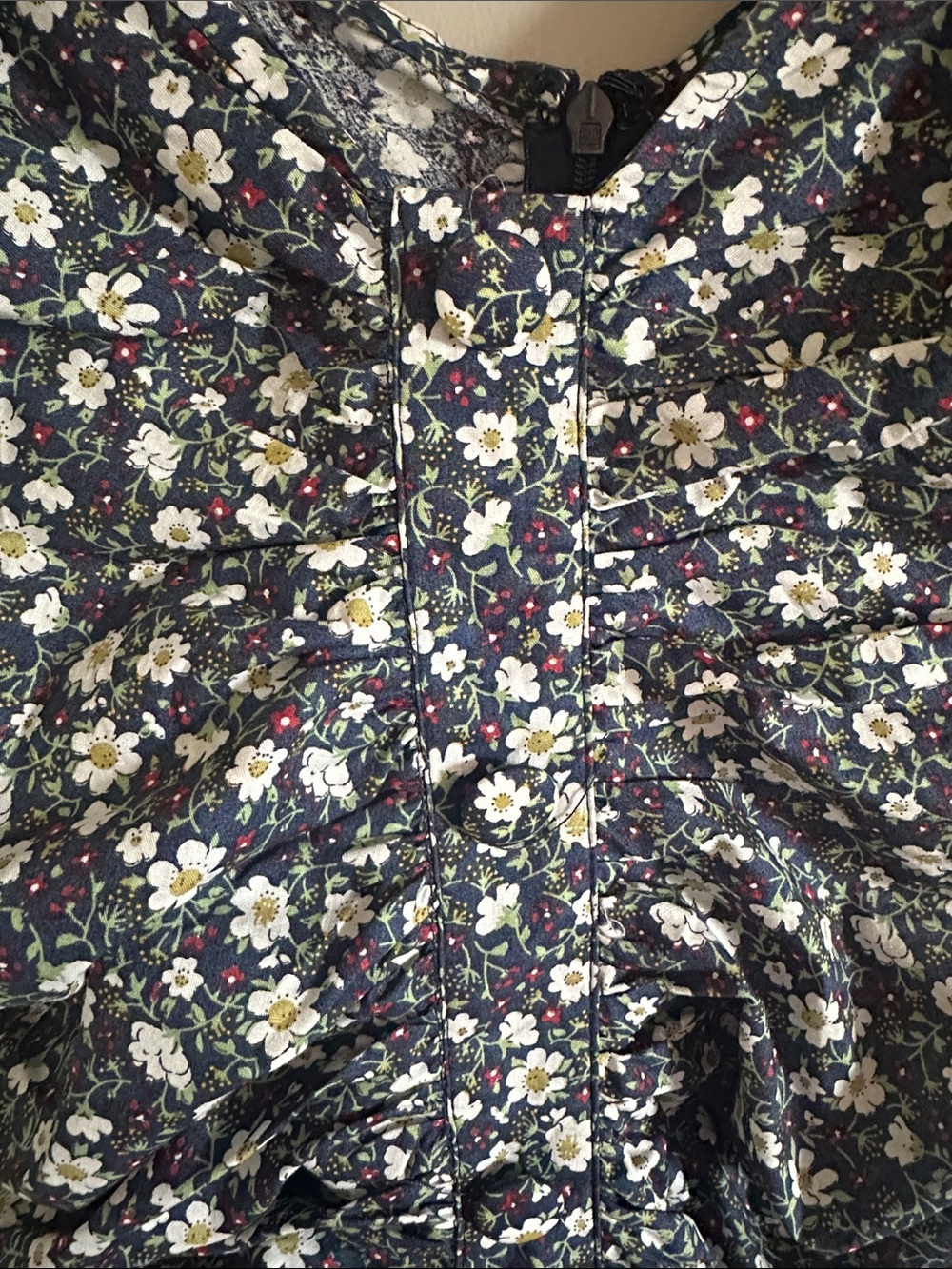 NWT Floral print ruched mini - Picture 11 of 13